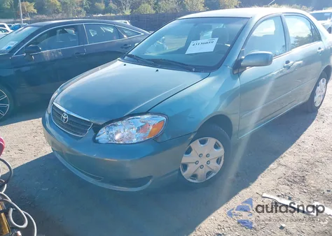 2006 Toyota Corolla Le z USA, uszkodzony, nr VIN 2T1BR32E56C629521